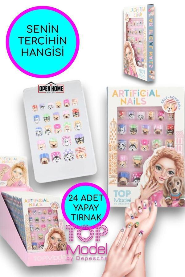 Top Model Şehir Kızları Yapay Takma Tırnaklar - Image 1