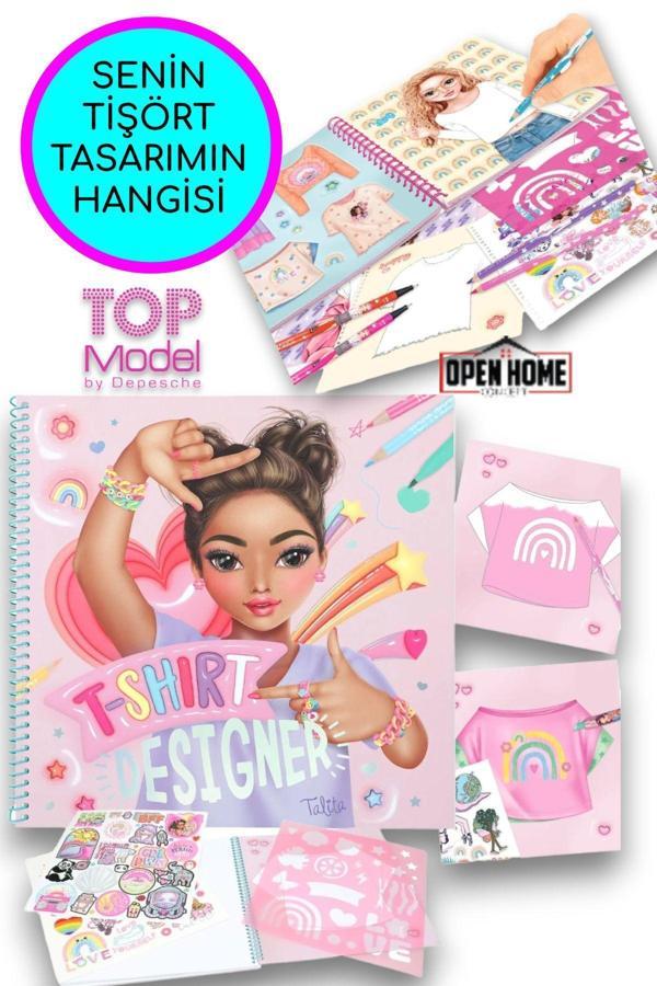 Top Model Tişört Tasarım Defteri - Image 1