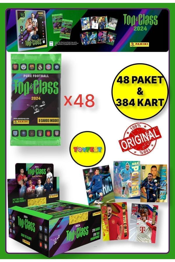 Panini Fifa Top Class 2024 Koleksiyonluk Futbolcu Kartları + 48 Paket (384 Adet Kart) - Image 1