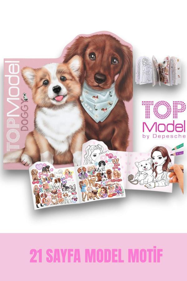 TOPModel Doggy coloring book KITTY and DOGGY - Image 1