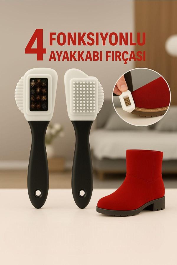 4 Fonksiyonlu Ayakkabı Fırçası - Image 1