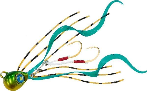 Major Craft Nano Rubber 5gr 004 Keimura Green Gold - Image 1