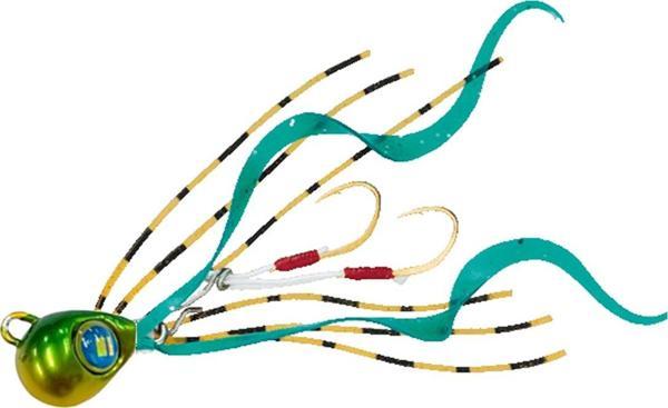 Major Craft Nano Rubber 7gr 004 Keimura Green Gold - Image 1