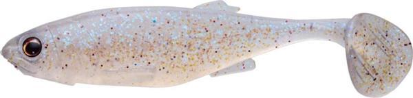 Major Craft Stabi Shad Fat 10cm Silikon Balık #06 Clear UV Blue - Image 1