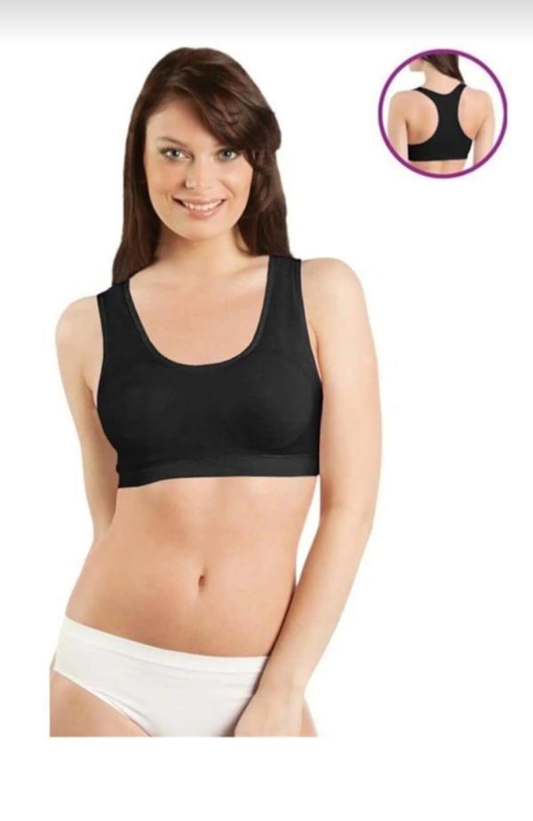 ELİT LİFE 777 BAYAN DİKİŞSİZ SPORCU PEDLİ BÜSTİYER 2 ADET - Image 1