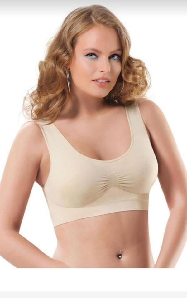 NBB 2411 BAYAN SEAMLESS DİKİŞSİZ PEDLİ TOPARLAYICI BÜSTİYER TEKLİ - Image 1