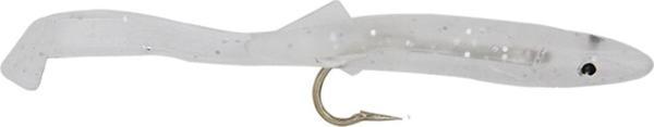 Portfish Hippnos İğneli Silikon Balık 8.5cm #11 Simli Şeffaf (3 Adet) - Image 1