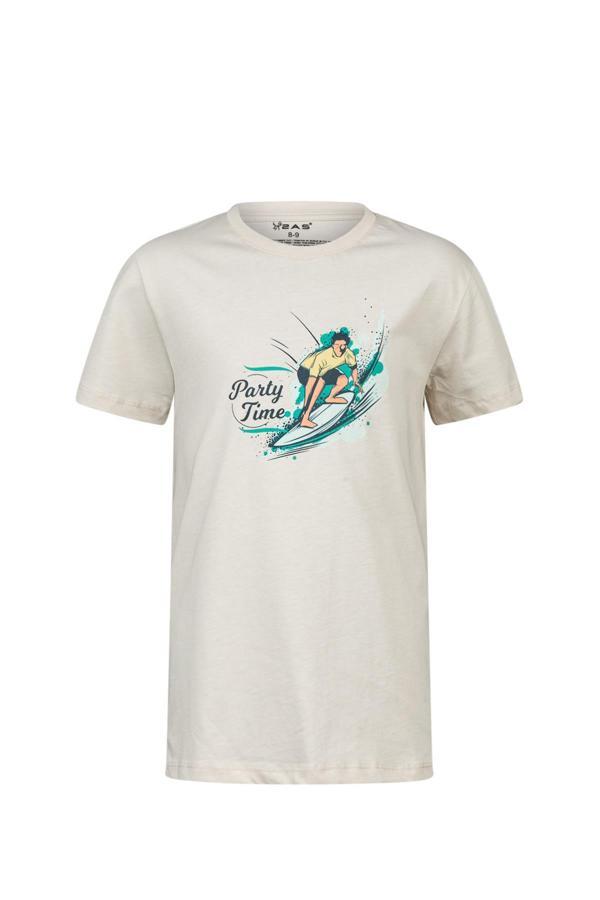 2AS Aja Çocuk Baskılı T-Shirt Kum 216 - Image 1