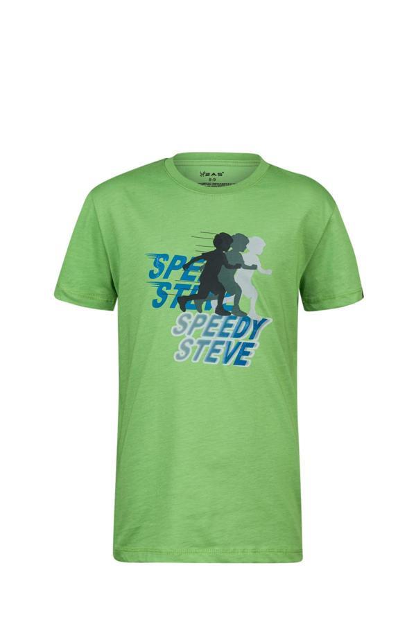 2AS Aja Çocuk Baskılı T-Shirt Yeşil 210 - Image 1