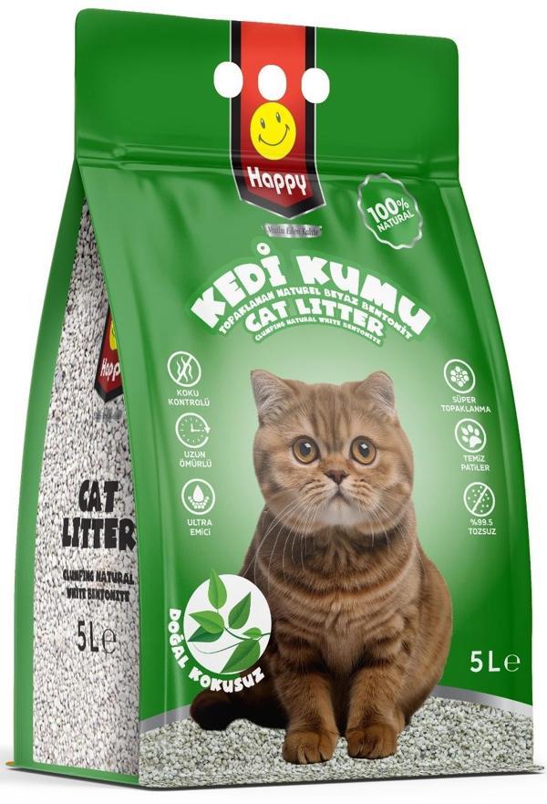 Happy Clean Kedi Kumu Natural 5 lt - Image 1