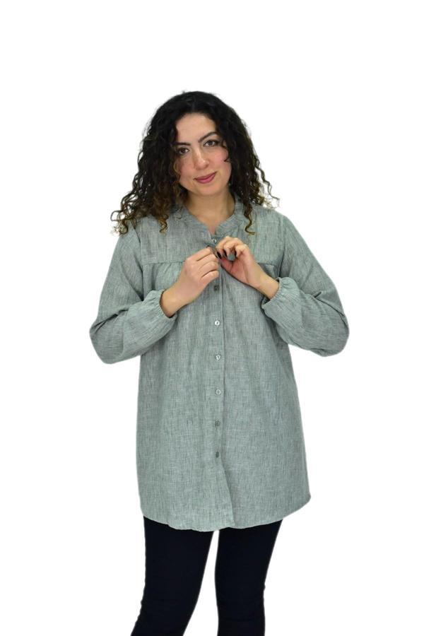 Kadın Kol Lastikli Bluz BGL-ST04645 - Image 1