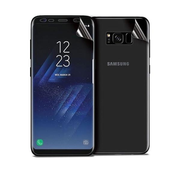 Samsung Galaxy S8 Plus ile Uyumlu Ön Arka Koruma Full Body Jelatin - Image 1