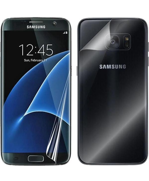 Samsung Galaxy S7 Edge ile Uyumlu Ön Arka Koruma Full Body Jelatin - Image 1
