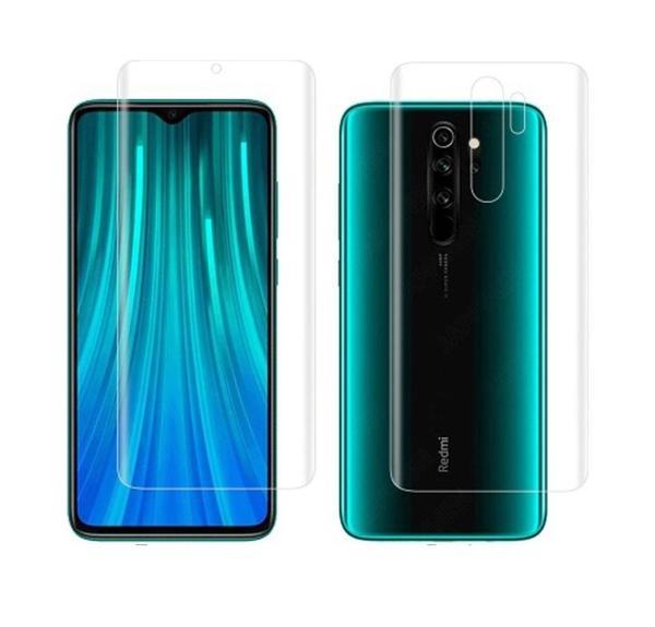 Xiaomi Redmi Note 8 Pro ile Uyumlu Ön Arka Koruma Full Body Jelatin - Image 1