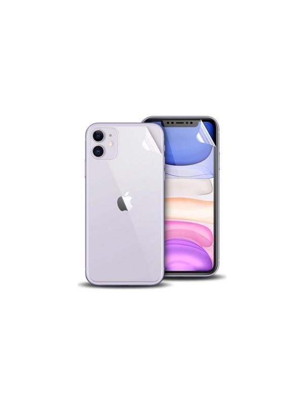 iPhone 11 ile Uyumlu Ön Arka Koruma Full Body Jelatin - Image 1