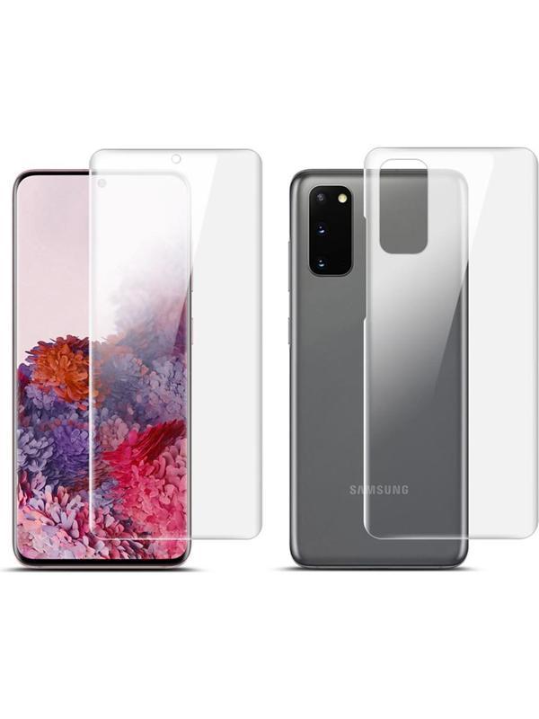 Samsung Galaxy S20 Ultra ile Uyumlu Ön Arka Koruma Full Body Jelatin - Image 1