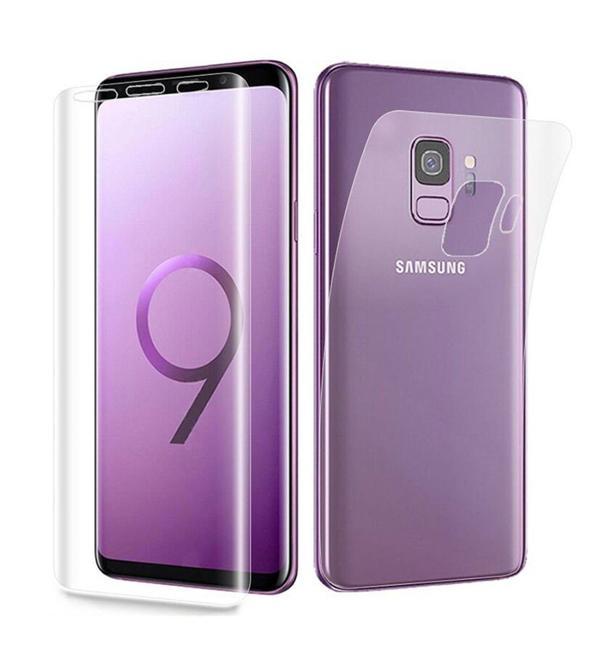 Samsung Galaxy S9 ile Uyumlu Ön Arka Koruma Full Body Jelatin - Image 1