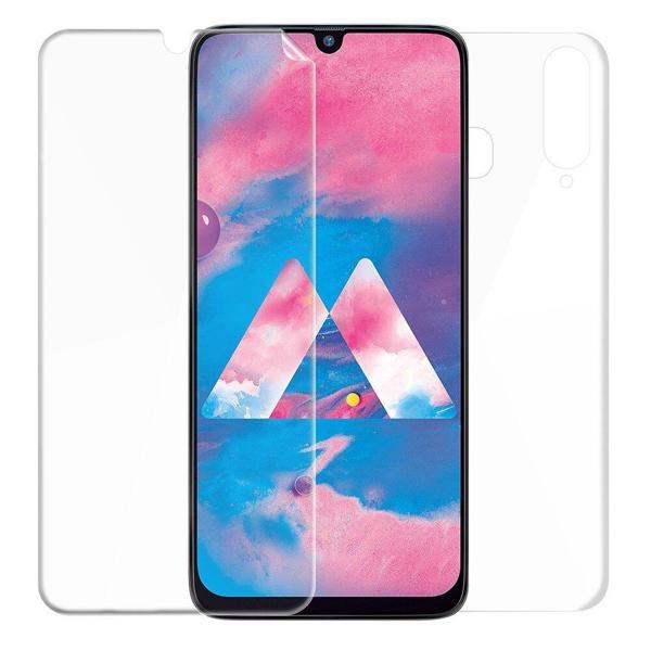 Samsung Galaxy M30 ile Uyumlu Ön Arka Koruma Full Body Jelatin - Image 1