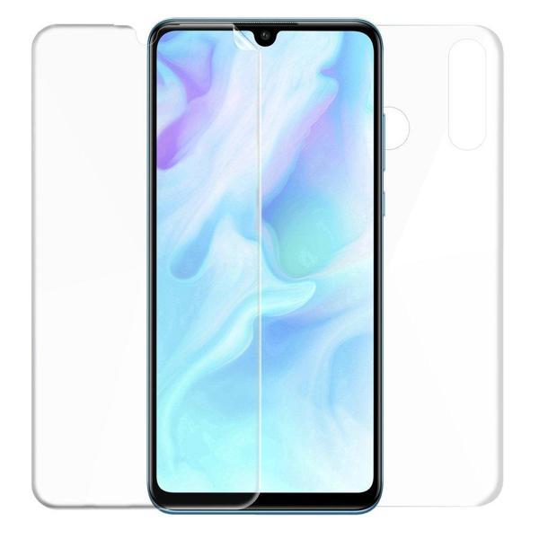 Huawei P30 Lite ile Uyumlu Ön Arka Koruma Full Body Jelatin - Image 1