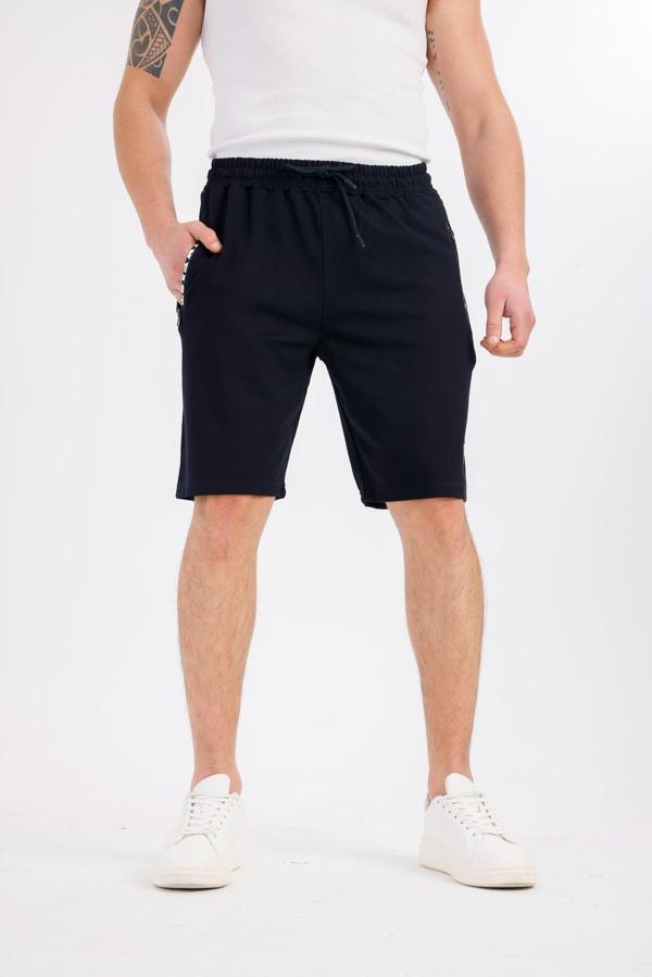 NEXIS Cepli Şort - Lacivert - Image 1