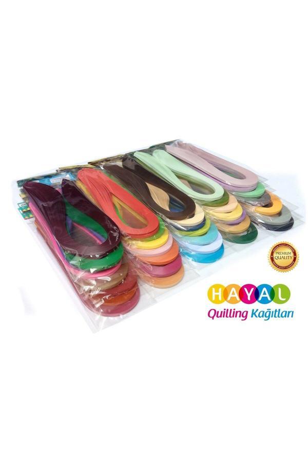 Quilling 36 Farklı Renkli Quilling Kağıt Seti - 10 Mm (1Cm) - 50 Adetli - Image 1