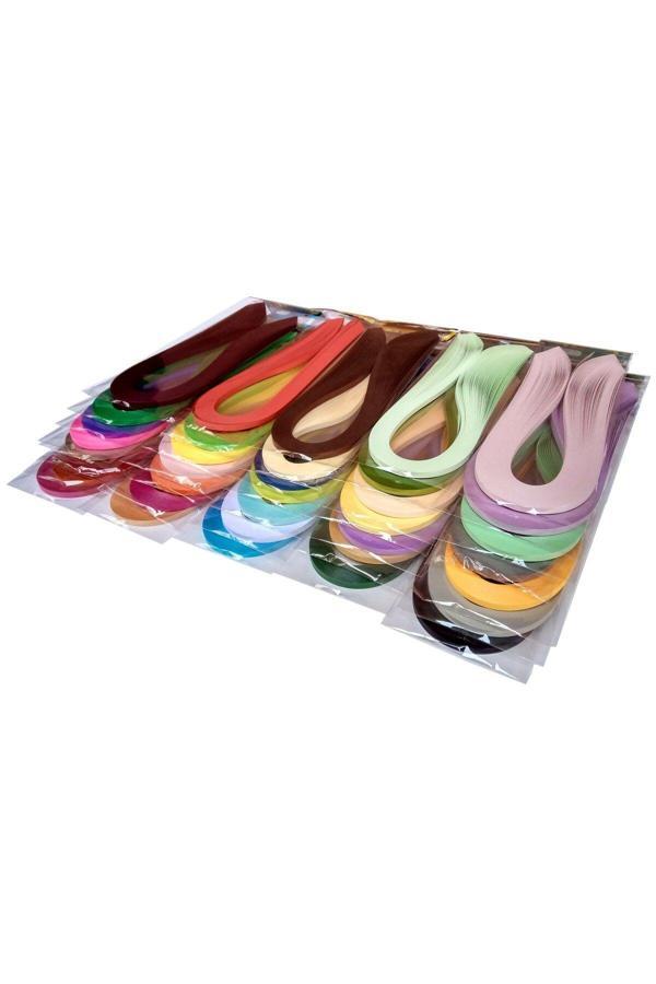 Quilling 36 Farklı Renkli Kağıt Seti 5Mm X 50'Şer Adetli - Image 1