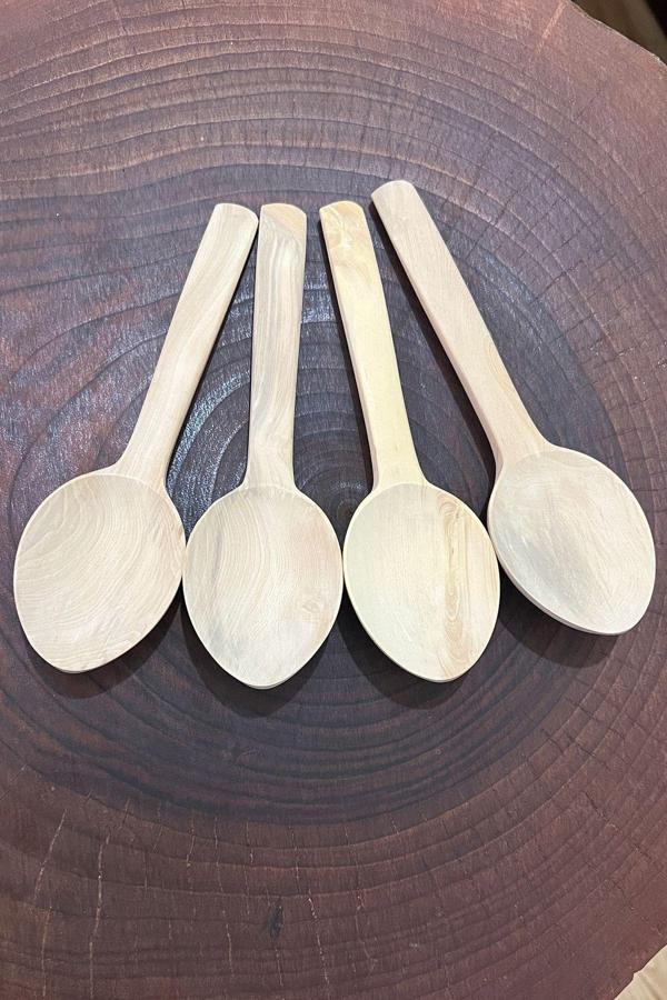 Şimşir Ağacından El Yapımı Ankara Oyun Kaşığı - Image 1