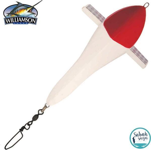 Williamson Cezbedici Kuş (Trolling Teaser Bird) 13cm Kırmızı Beyaz - Image 1