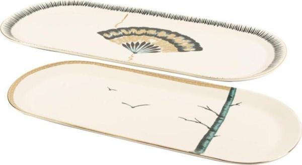 Mikasa Moor Grace 2'li Oval Servis Tabağı 42 Cm + 34 Cm - Image 1