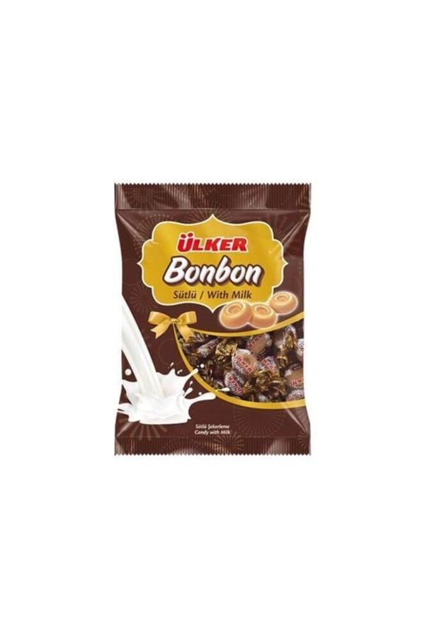 ÜLKER BONBON SÜTLÜ İKRAMLIK SERT ŞEKER 1 KG x 5 Adet - Image 1