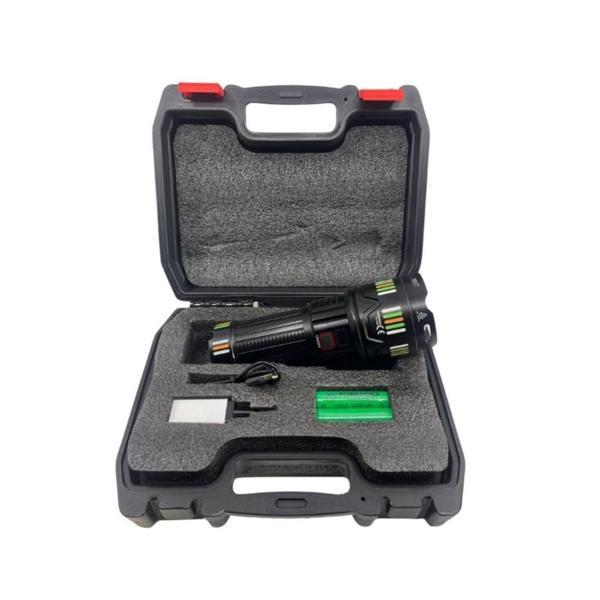 Pd-12800 45 Watt 4500 Lümen Zoomlu Profesyonel Avcı El Feneri - Image 1