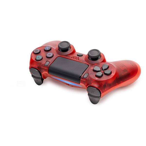 Ps4 Gamepad Transparent Kırmızı HD323E - Image 1