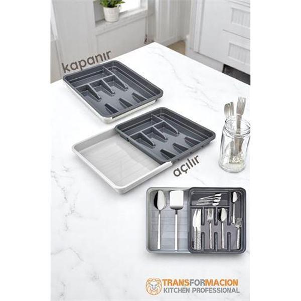 Uzayabilen Ayarlı Çekmece Içi Kaşıklık FlexForm - Image 1