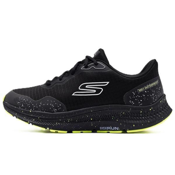 Skechers Go Run Consistent 2.0-Piedmont Waterproff Mens Running Shoes Su Geçirmez Nefes Alan Koşu Yürüyüş Ayakkabısı Siyah - Image 1