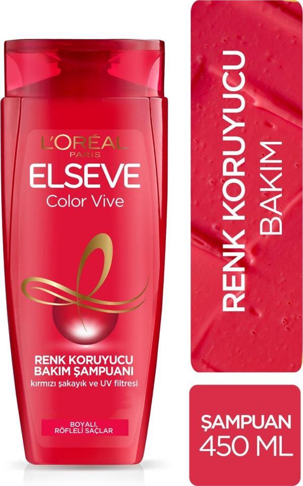 L'Oréal Paris Elseve Colorvive Renk Koruyucu Bakım Şampuanı 450 ml - Image 1