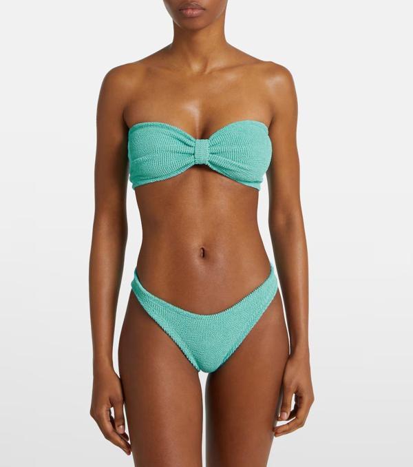 Straplez Dokulu kumaş Bikini Takım - Image 1
