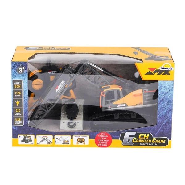 Nessiworld 5081 SUN-RST-RC İŞ MAKİNESİ 1 24 BULDOZER FF IŞIKLI 6CH 3 7V USB 40MHZ - Image 1
