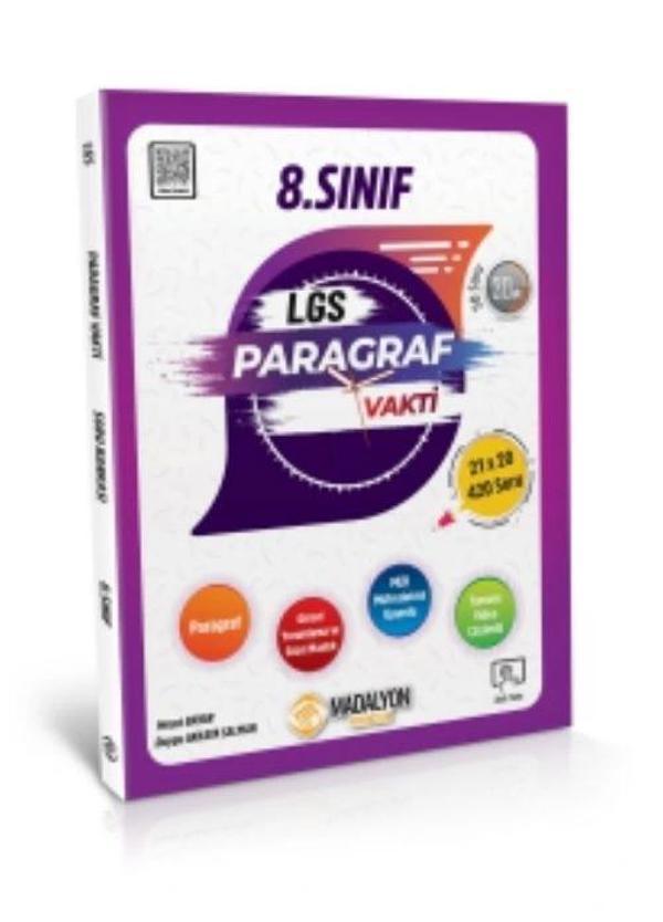 MADALYON 8 SINIF LGS PARAGRAF VAKTİ SORU BANKASI - Madalyon Yayınları - Image 1