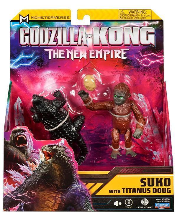 Godzilla X Kong Aksiyon Figürü 10 cm Suko With Titanus Doug 35200 - Image 1