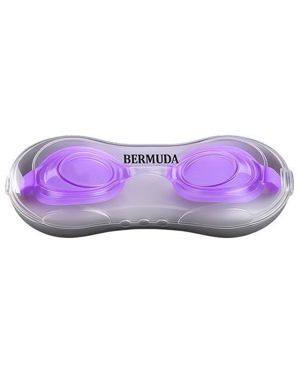 Bermuda Yüzücü Gözlükleri Esnek Burun Mor XH3000 - Image 1