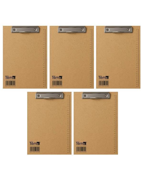 Temel Ahşap Sekreterlik A4 5li Set - Image 1