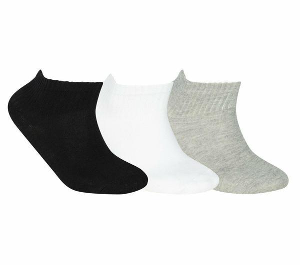 Skechers S192139-900 U Nopad Mid Cut 3 Pack Unisex Spor Çorap - Image 1