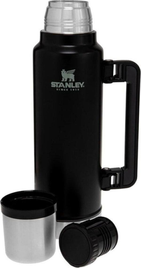 Stanley 1.4 Lt Klasik Vakumlu Çelik Termos Mat Siyah - Image 1