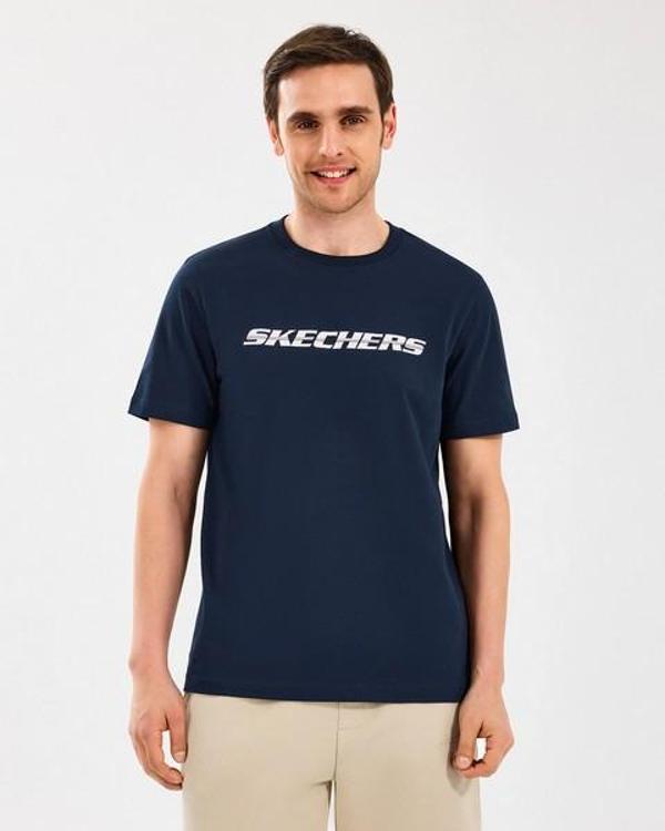 Skechers S2510169-410 M Lightweight Graphic Tee Erkek Spor Tişört - Image 1