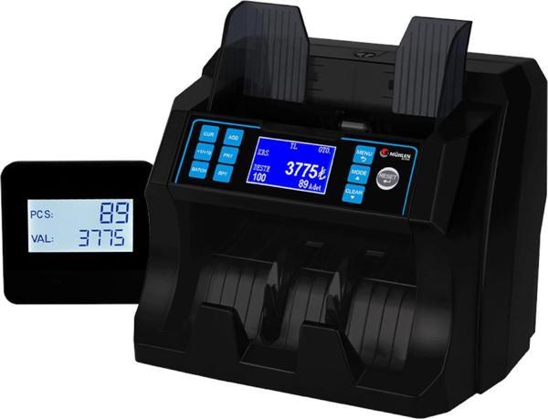 MÜHLEN Atom 3 - Profesyonel Karışık Para Sayma Makinesi Karışık Para Sayma / TL EURO GBP - Image 1
