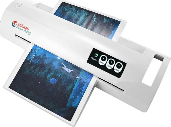 Mühlen 440 Laminasyon PVC Filmi Kaplama Makinesi A3 Boyutu - Image 1