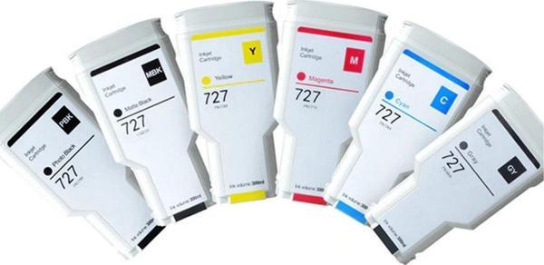 BK Hp 727 6 Renk Kartuş Uyumlu Photoink Extra Yüksek Kapasiteli - Image 1