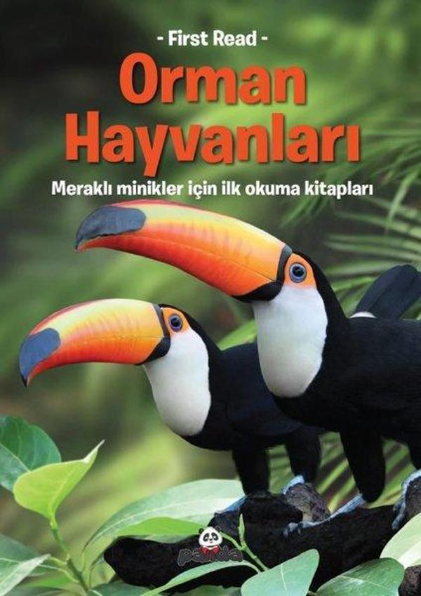 Orman Hayvanları - Meraklı Minikler İçin İlk Okuma Kitapları - First Read - Panda - Image 1
