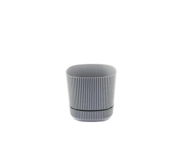 Omnipazar KRS-242 Pera Kare Dekoratif Kaktus Sukulent Saksı 1,20 Litre No 2 - Image 1