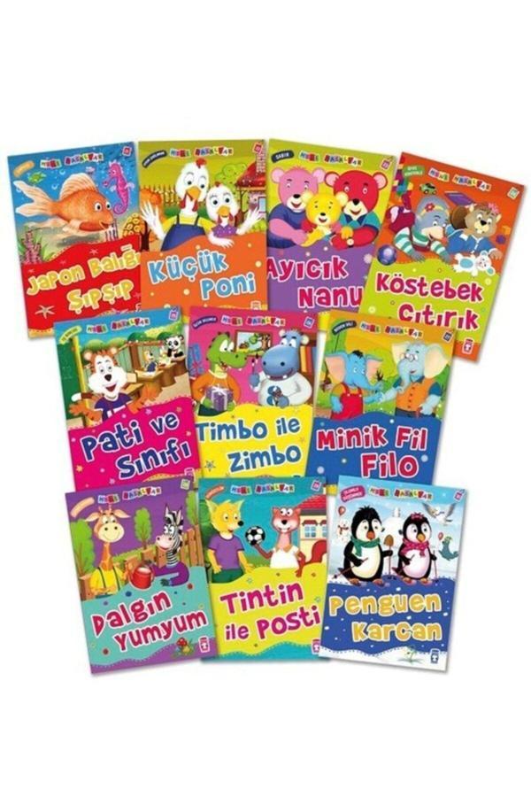 Timaş Yayınları Okul Öncesi Mini Masallar Serisi 3. Set (10 Kitap) - Timaş Yayınları - Image 1